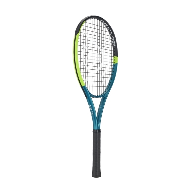 Dunlop Tennis Racket SX Team 100/280g/Allround 2025 blue-green/yellow - strung -